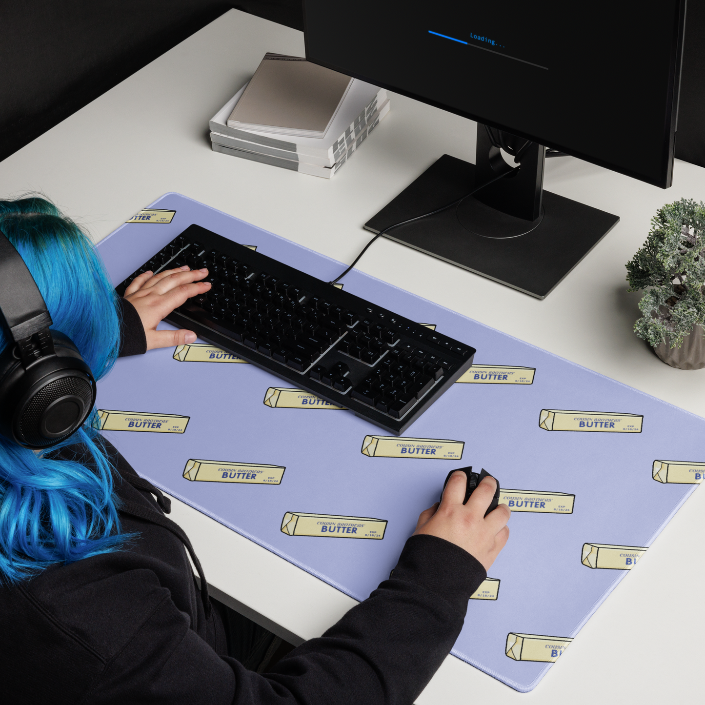 Gaming mouse pad
