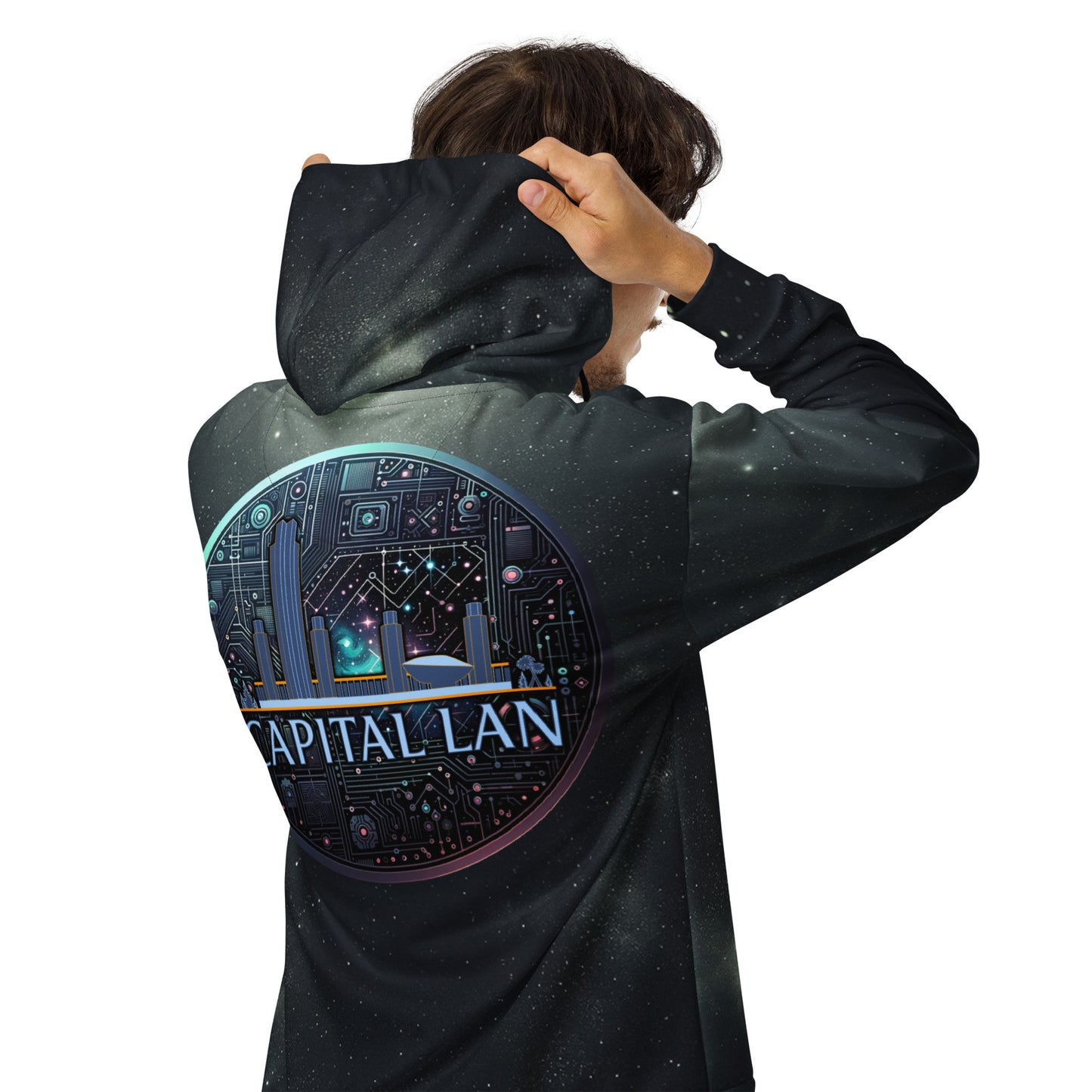 Capital LAN Stars Zip Hoodie