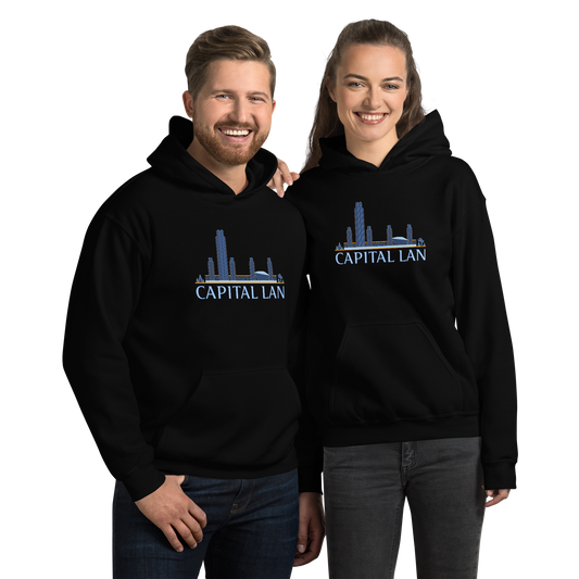 Capital LAN Logo Unisex Hoodie