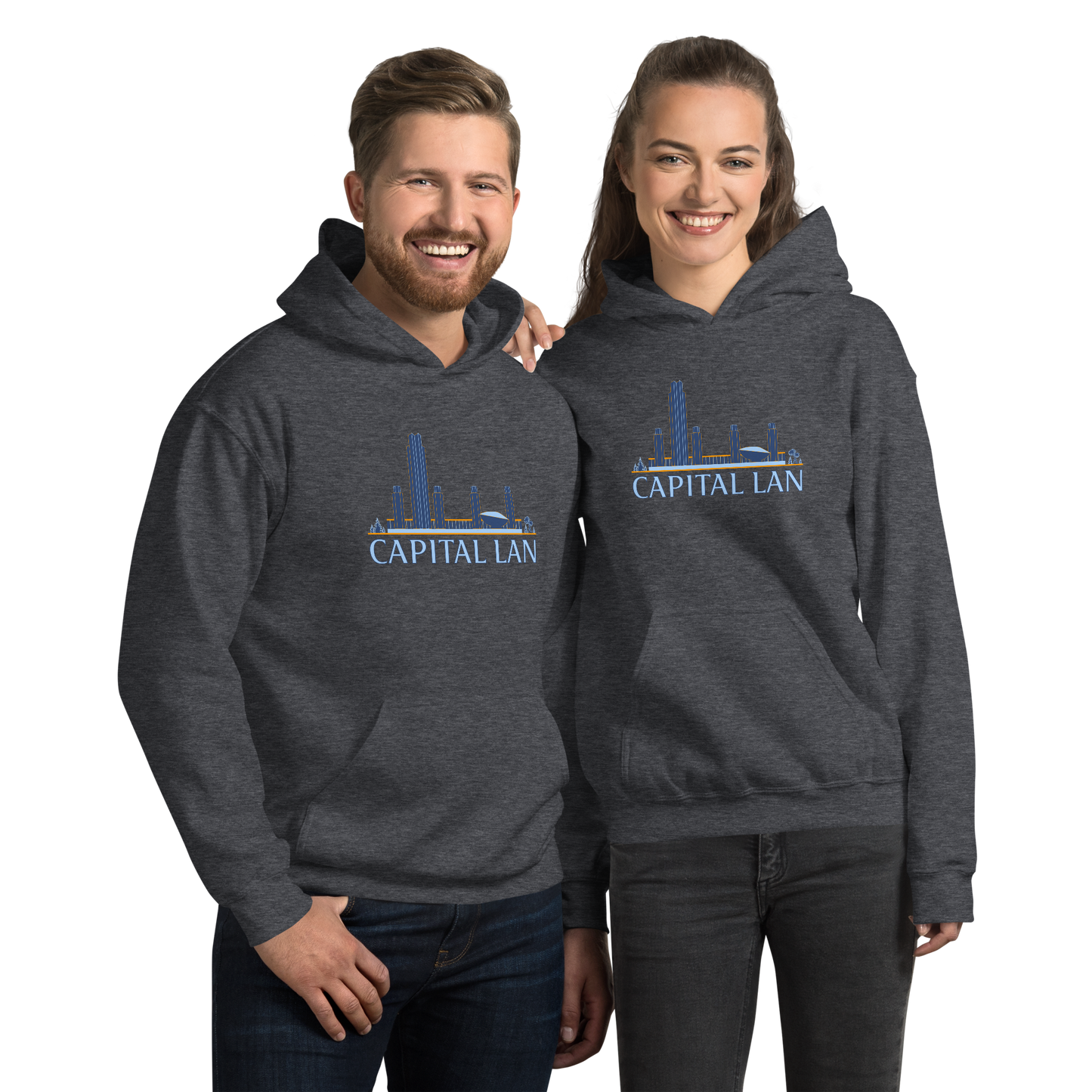 Capital LAN Logo Unisex Hoodie