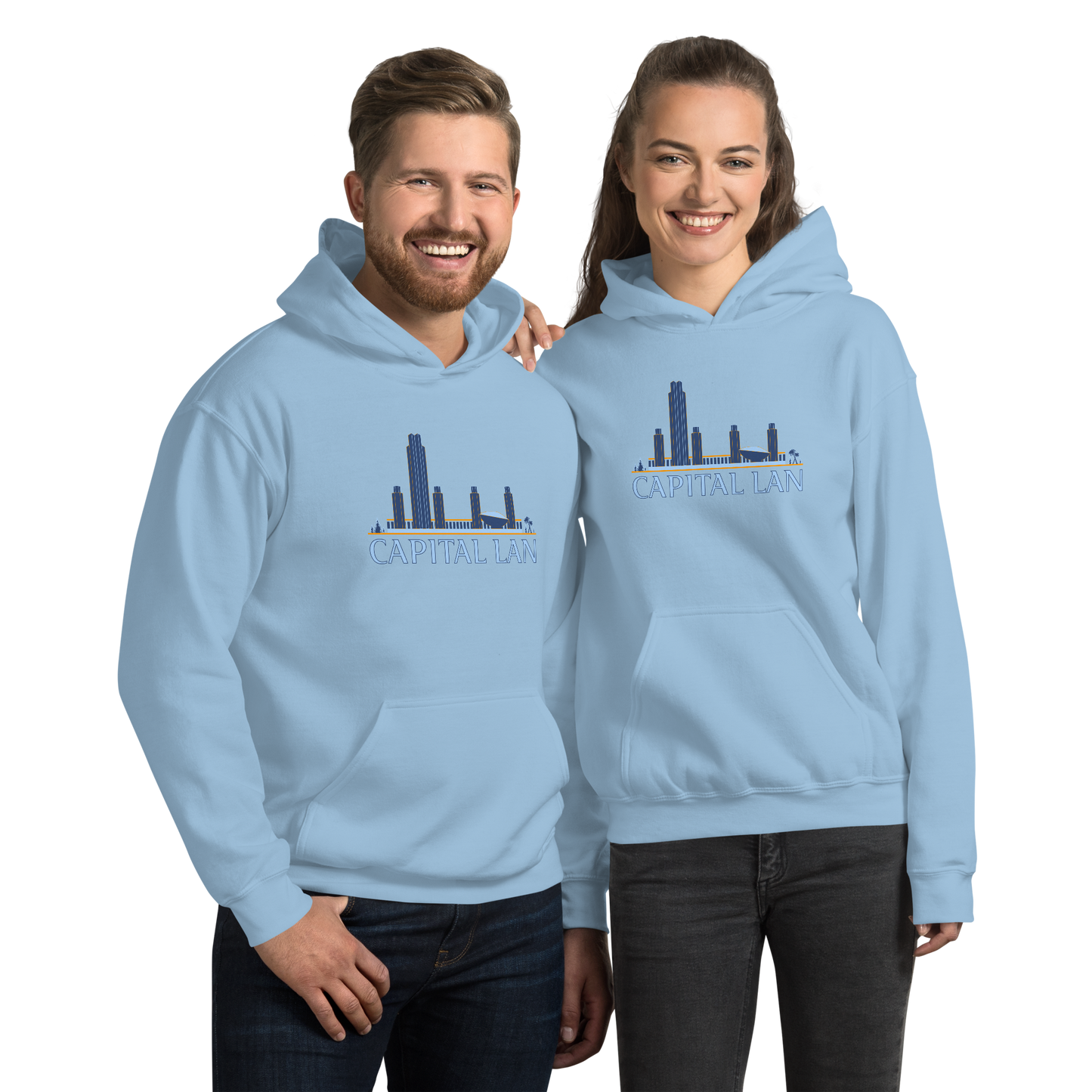 Capital LAN Logo Unisex Hoodie