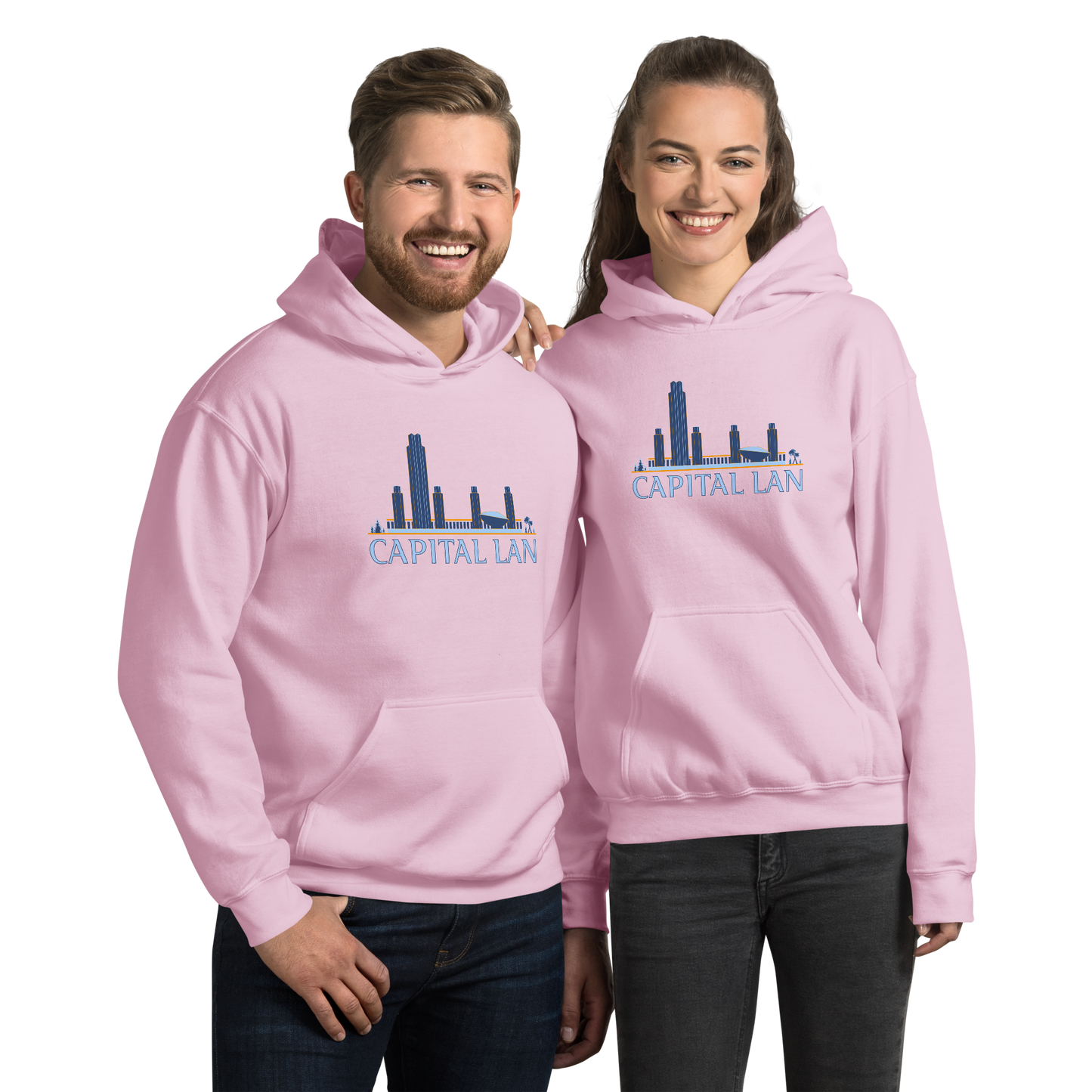 Capital LAN Logo Unisex Hoodie