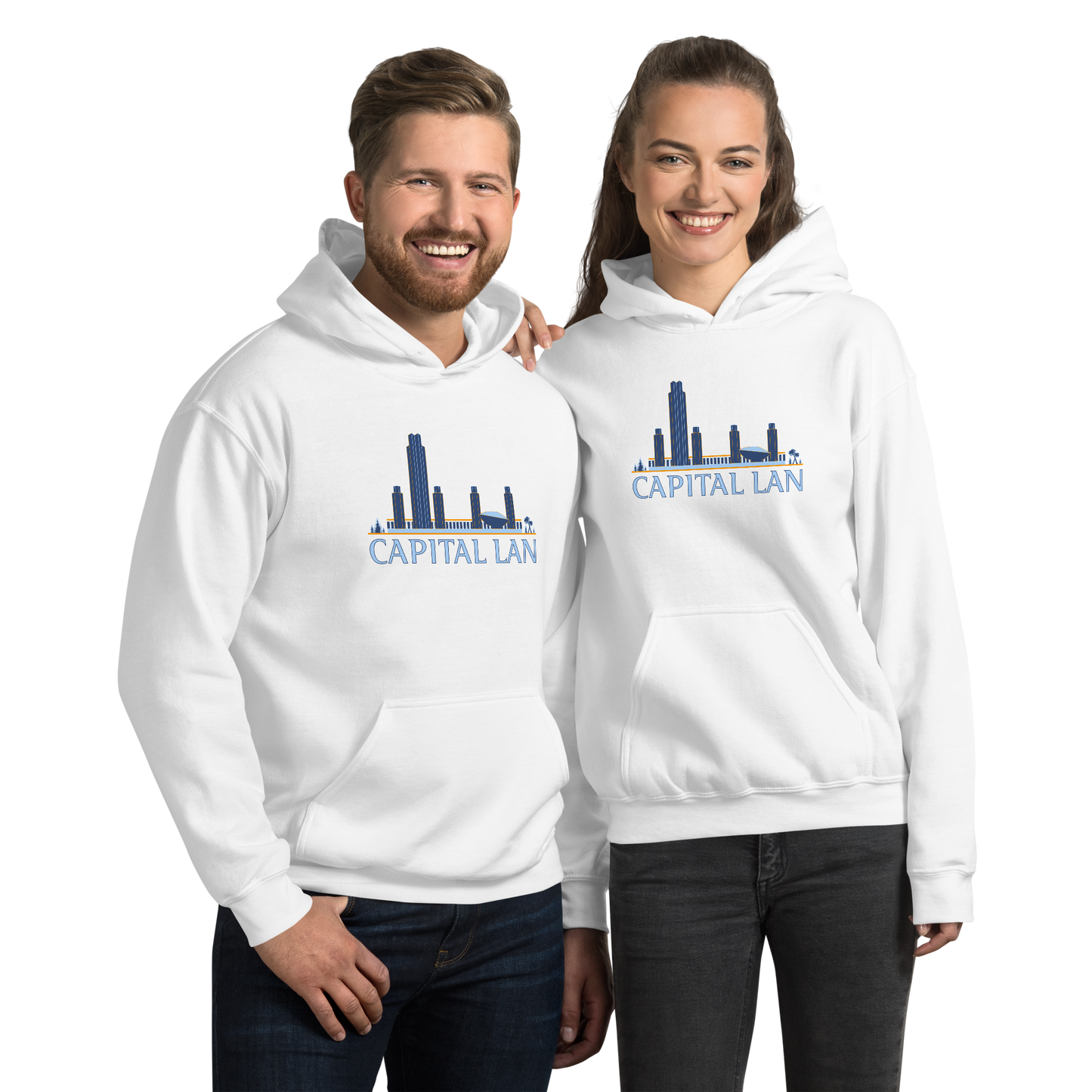 Capital LAN Logo Unisex Hoodie